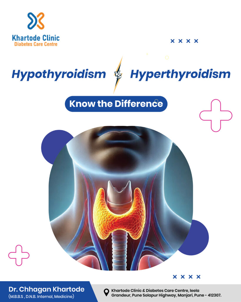 Hypothyroidism vs Hyperthyroidism: Know the Difference